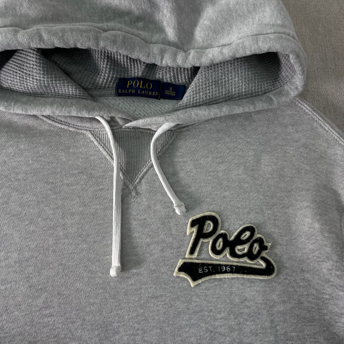 95 폴로랄프로렌 스펠아웃 자수 후드티 상품이미지2