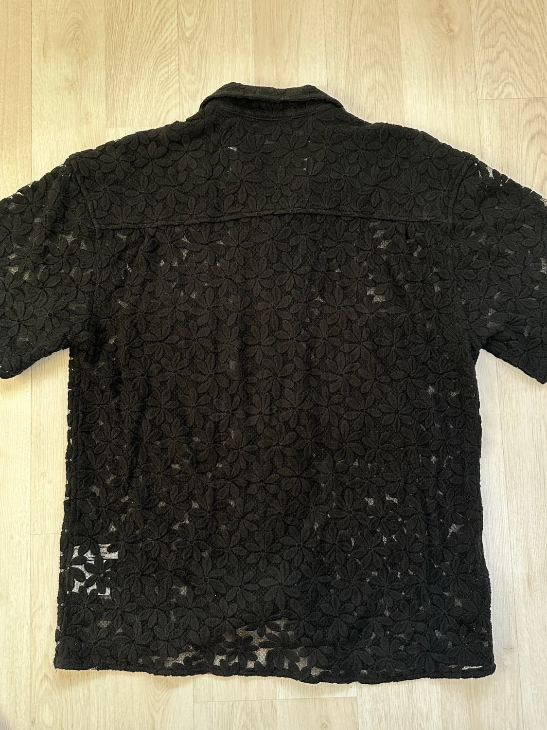 앤더슨벨 오픈 카라 셔츠 상품이미지3