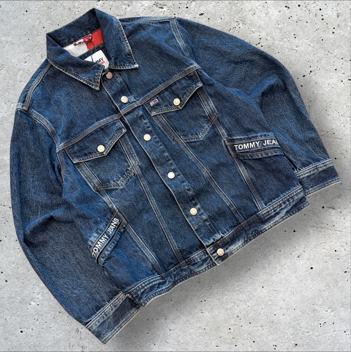 [M] 타미진스 데님 트러커 자켓 청자켓 C989 상품이미지1