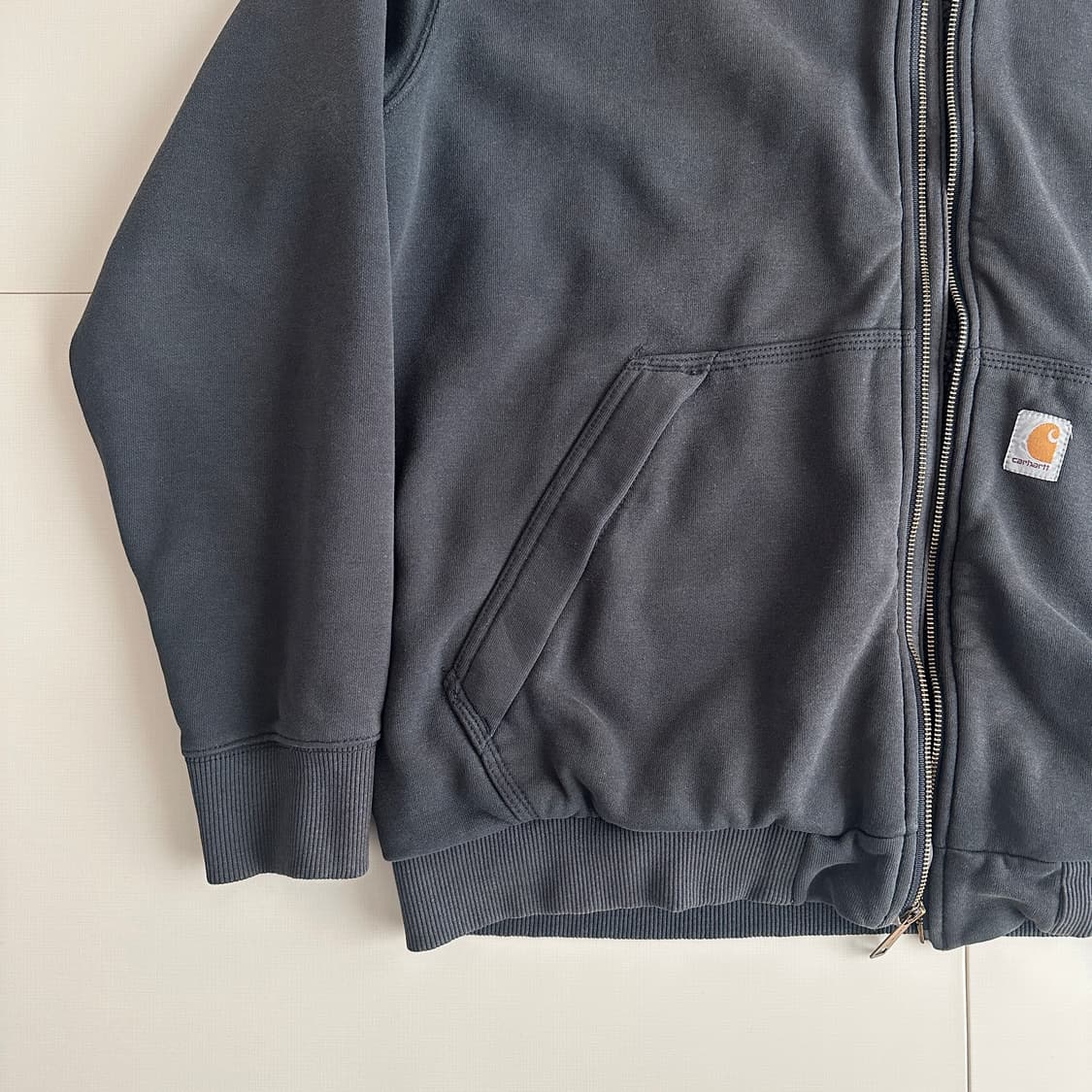 칼하트 레인디펜드 쉐르파 후드집업 2XL 멕시코제 상품이미지4