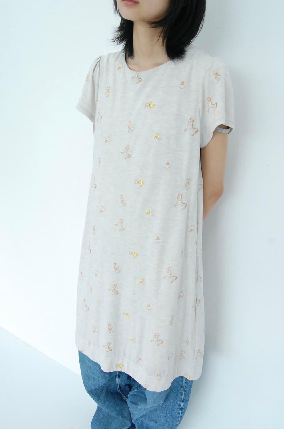 Franche lippee embroidery one piece 상품이미지2