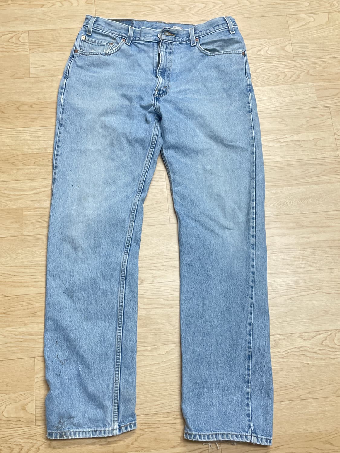 (36x34)90s 리바이스 505 연청 상품이미지1