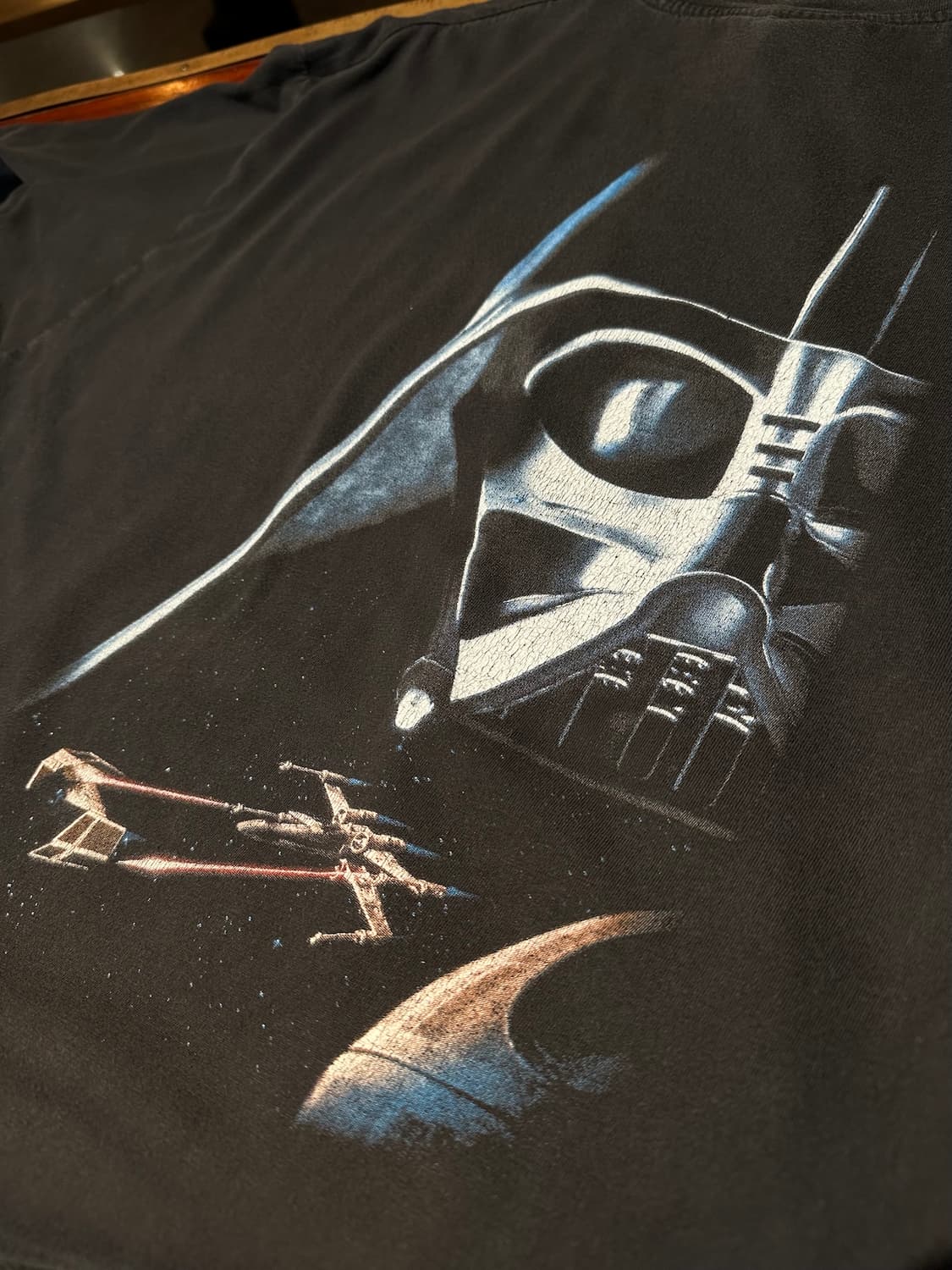 90s STAR WARS 빈티지 스타워즈 다스베이더 무비 티셔 상품이미지3
