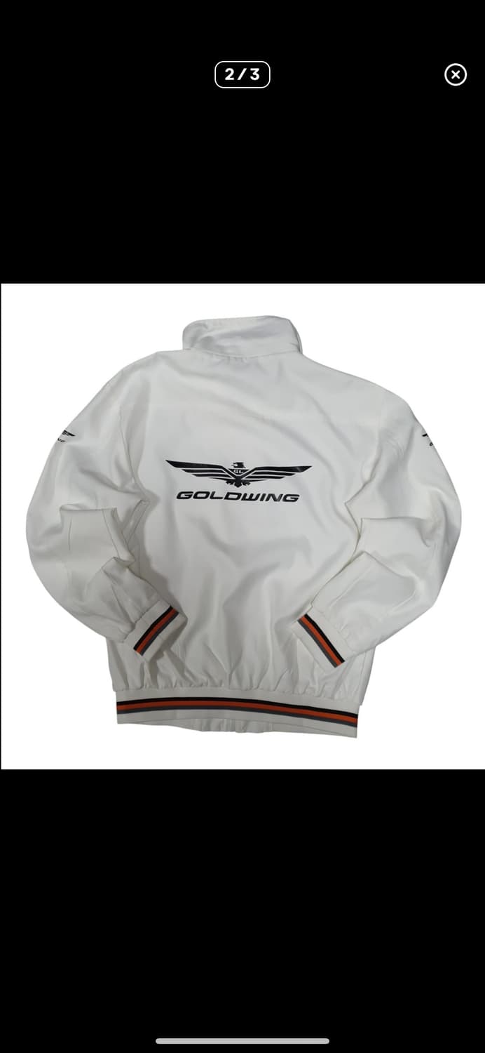 (바배) 혼다 호환 골드 윙 로고 라이더 바람막이 상품이미지2