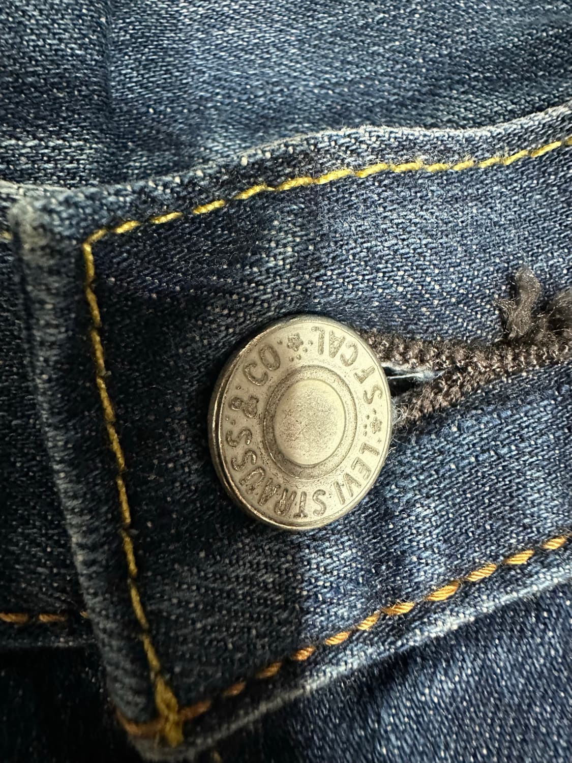 리바이스(LEVIS) 551 레드탭 워싱 데님팬츠 W32 상품이미지8