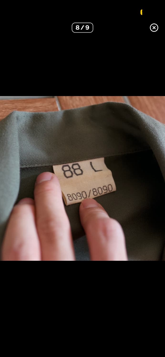 80's Socovet French army F-2 jacket 상품이미지8