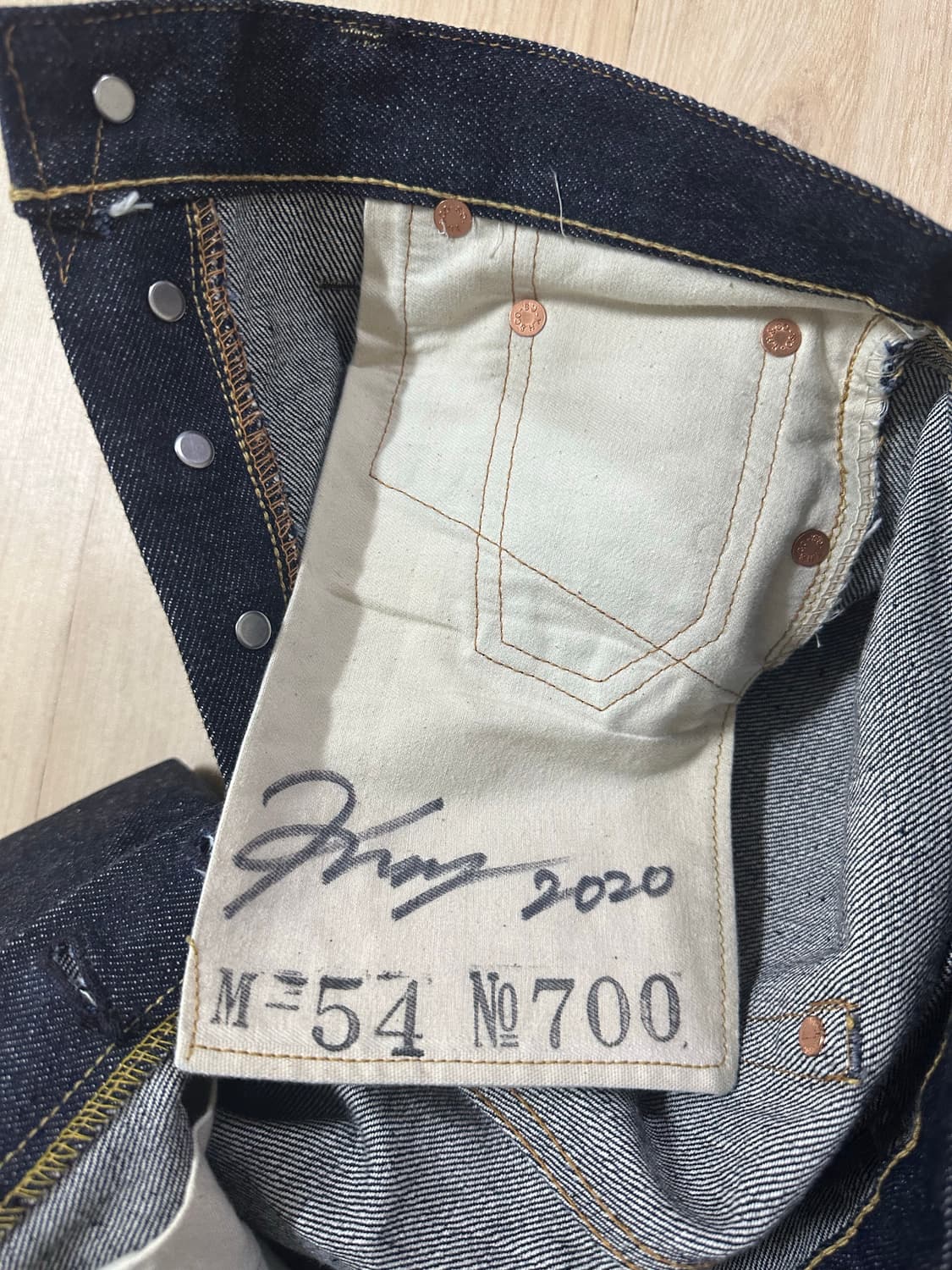 원피스오브락 m54 데님 상품이미지6