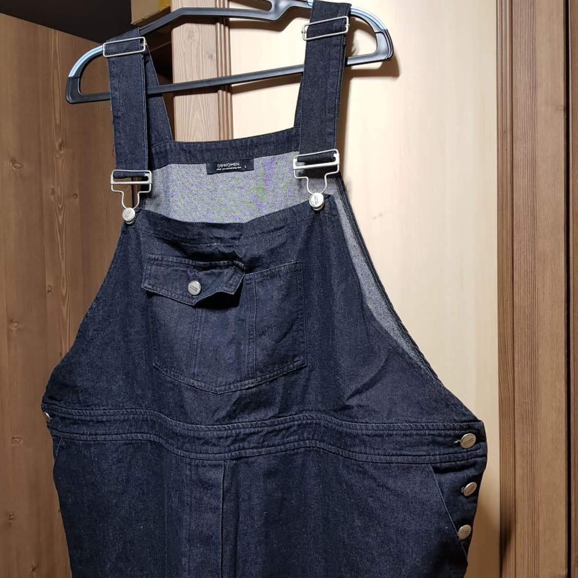 3XL /여성 빅사이즈 데님오버롤/멜빵청바지/1토-401 상품이미지4