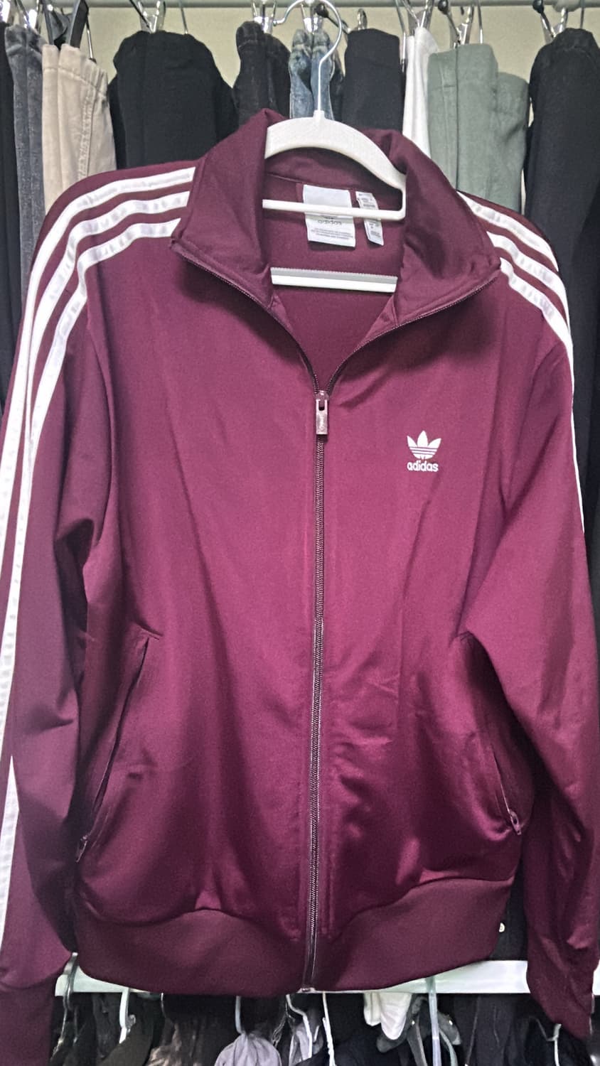 아디다스 버건디 져지 상품이미지1