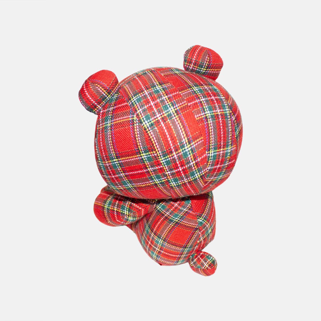 글루미베어 고전 타탄체크 인형 레드 상품이미지3