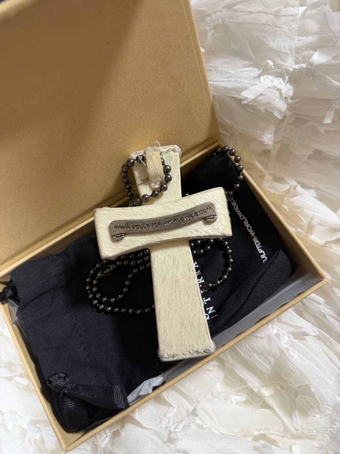 스컬프터 cross hair on strap wallet 화이트 상품이미지4