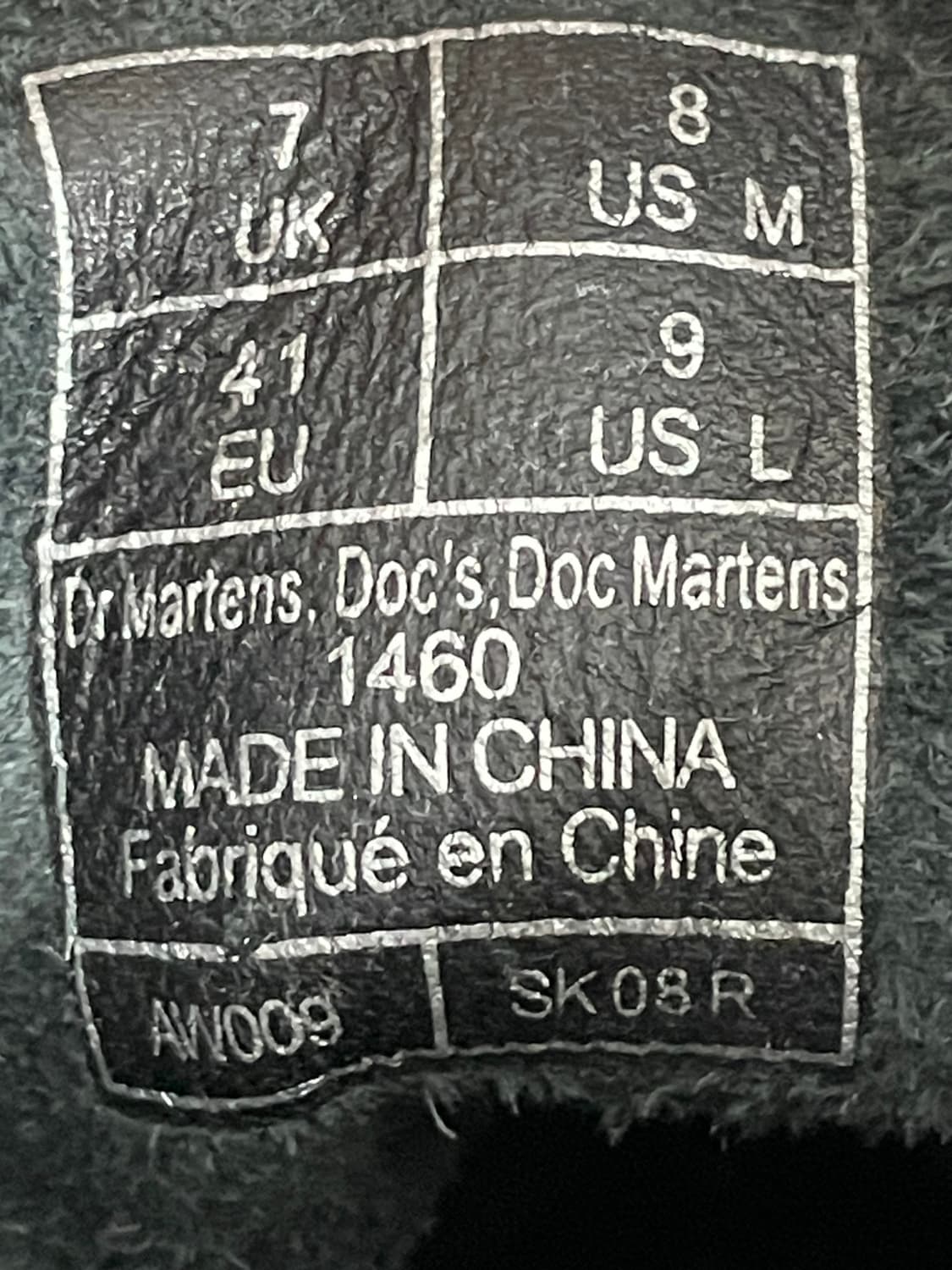 [255] 닥터마틴 1460 8홀 스무스 워커 부츠 상품이미지8