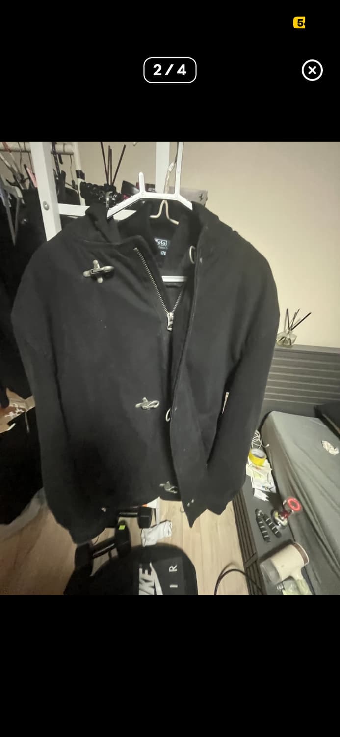 Zara 토글 후드 버클 파이어맨 자켓 S 상품이미지1