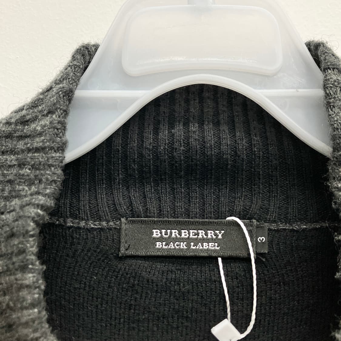 버버리 인사이드아웃 니트 집업 자켓 상품이미지5