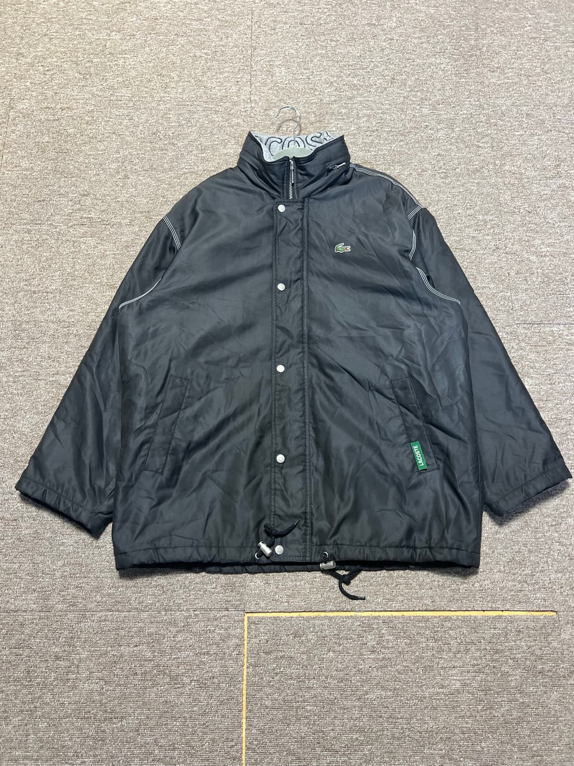 라코스테 올드스쿨 블랙 자켓 100 상품이미지1