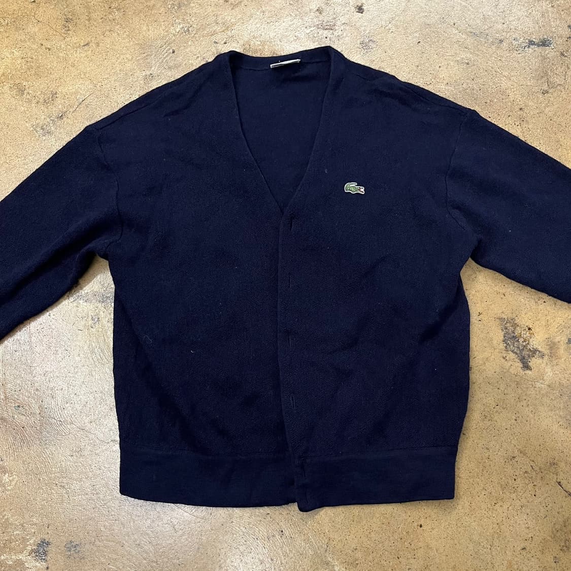 [정품/105] 라코스테 네이비 가디건 b8 상품이미지3