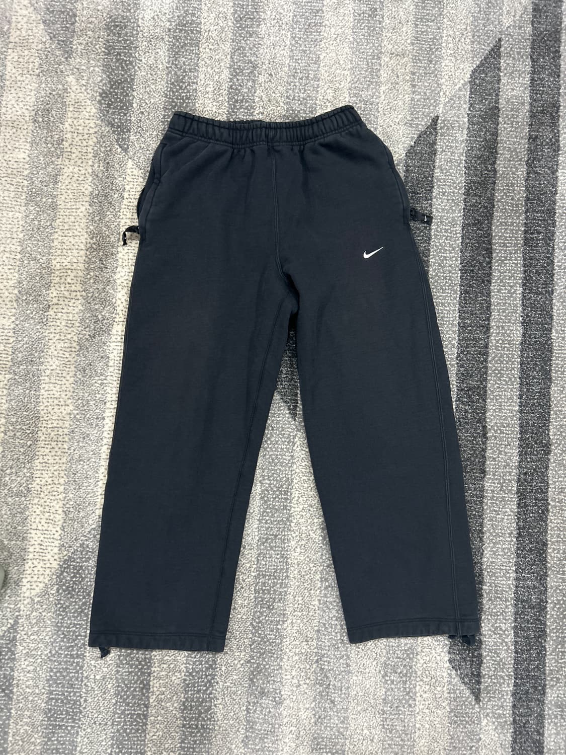 나이키 스우시 오픈 햄 플리스 팬츠 m 상품이미지1