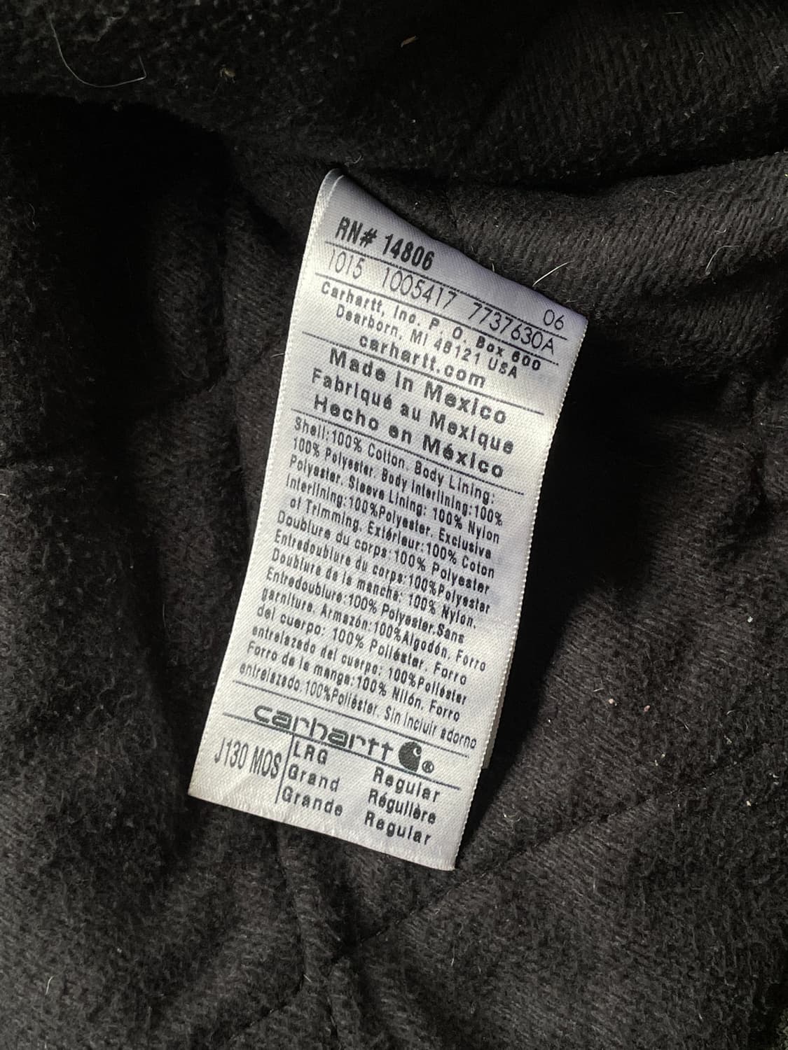 칼하트 j130 mos 모스 액티브 샌드스톤 빈티지 carhartt 상품이미지8