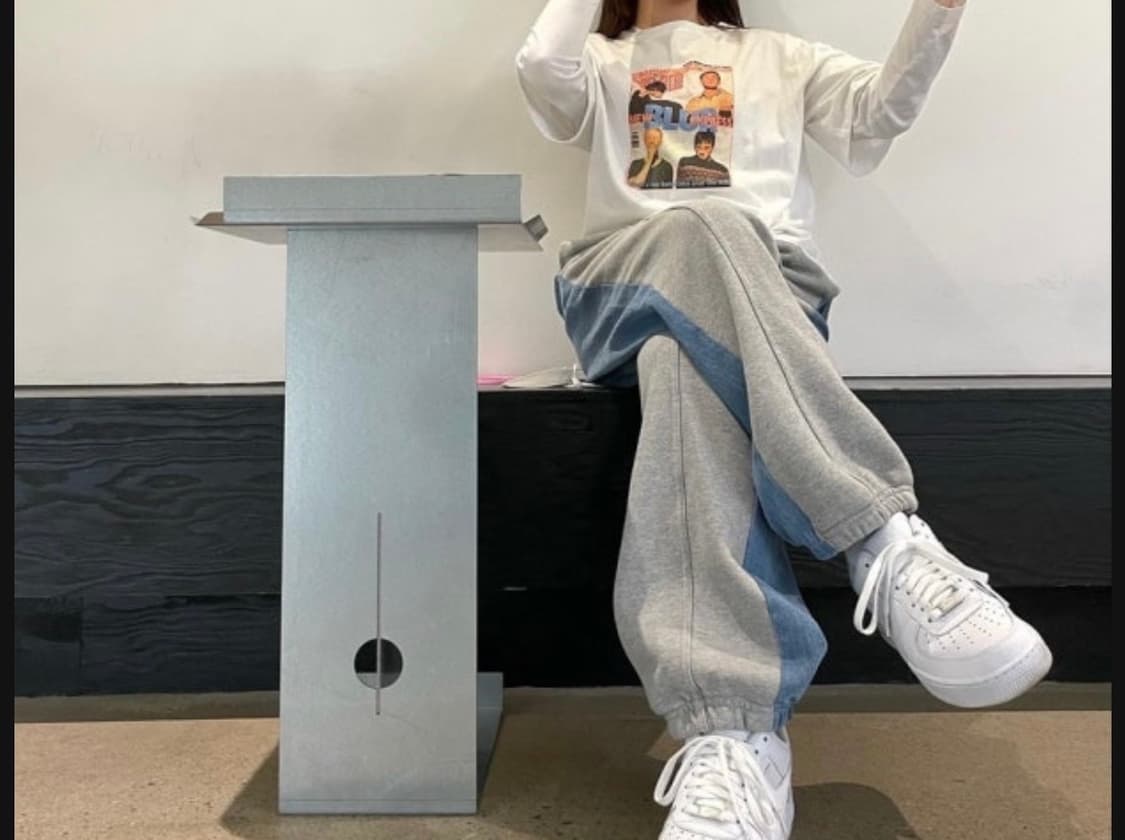 슬로우 아카이브 아수라 데님 스웻팬츠 (m) 상품이미지6