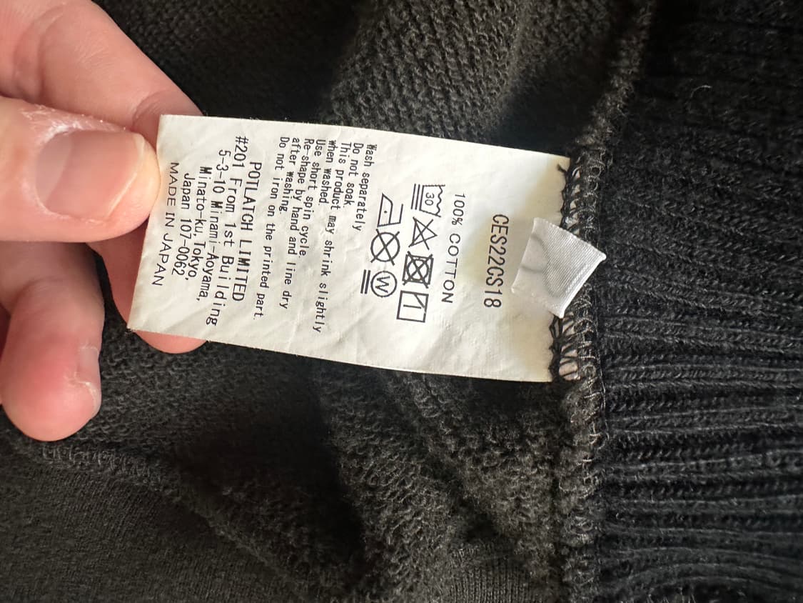 [L] 카브엠트 와이드 립 컷 집업 자켓 상품이미지4