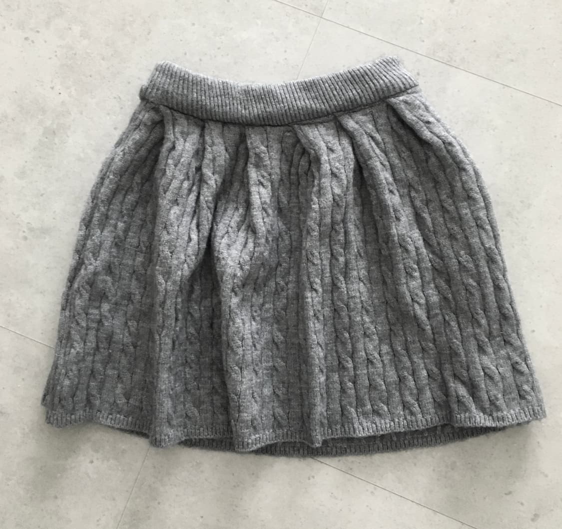 vintage knit skirt 상품이미지1