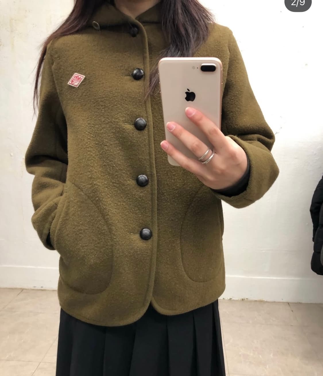 단톤 후드 코트 상품이미지2