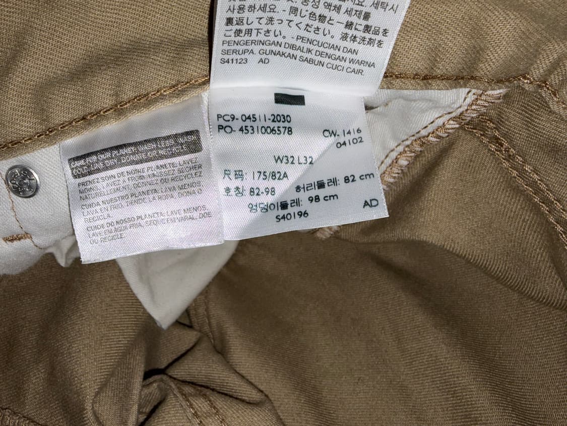 리바이스 남성 바지 32 상품이미지6