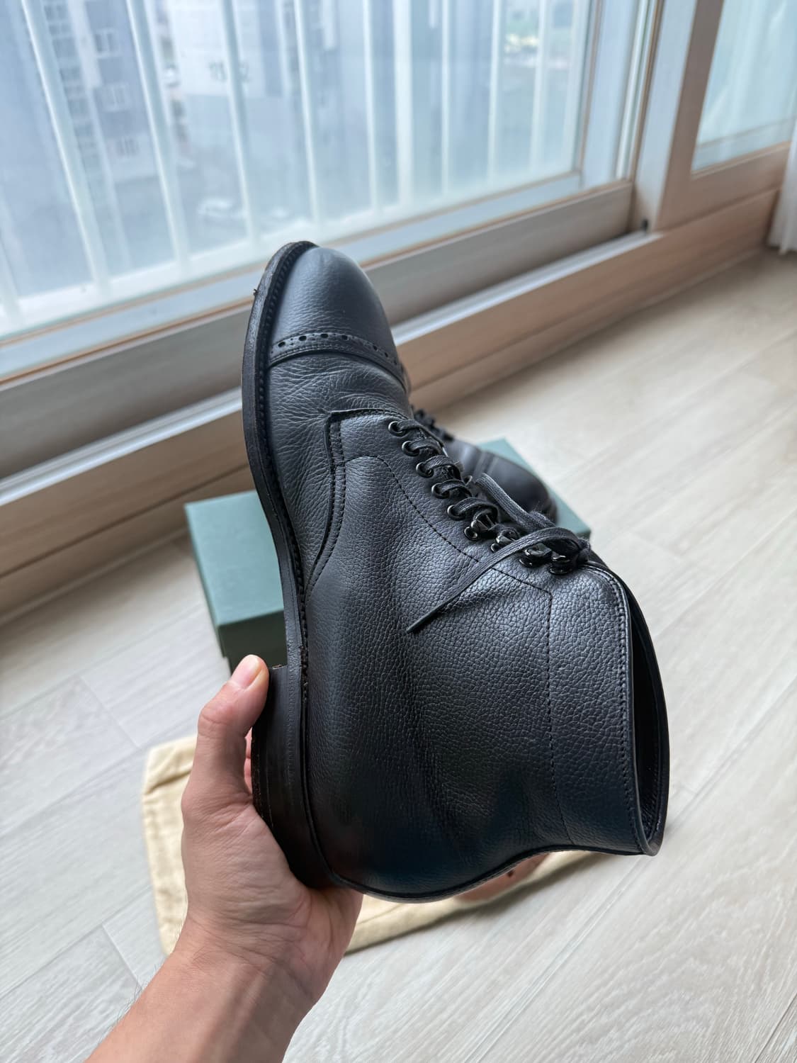 알든(alden) 그레인레더 캡토부츠 8.5d 상품이미지3