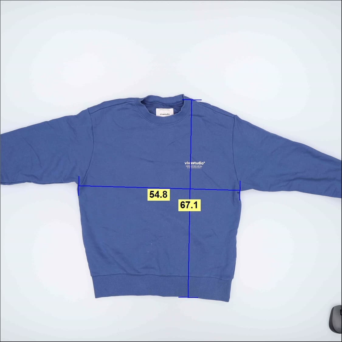 M 비바스튜디오 남성 맨투맨 긴팔티 0326J 상품이미지5