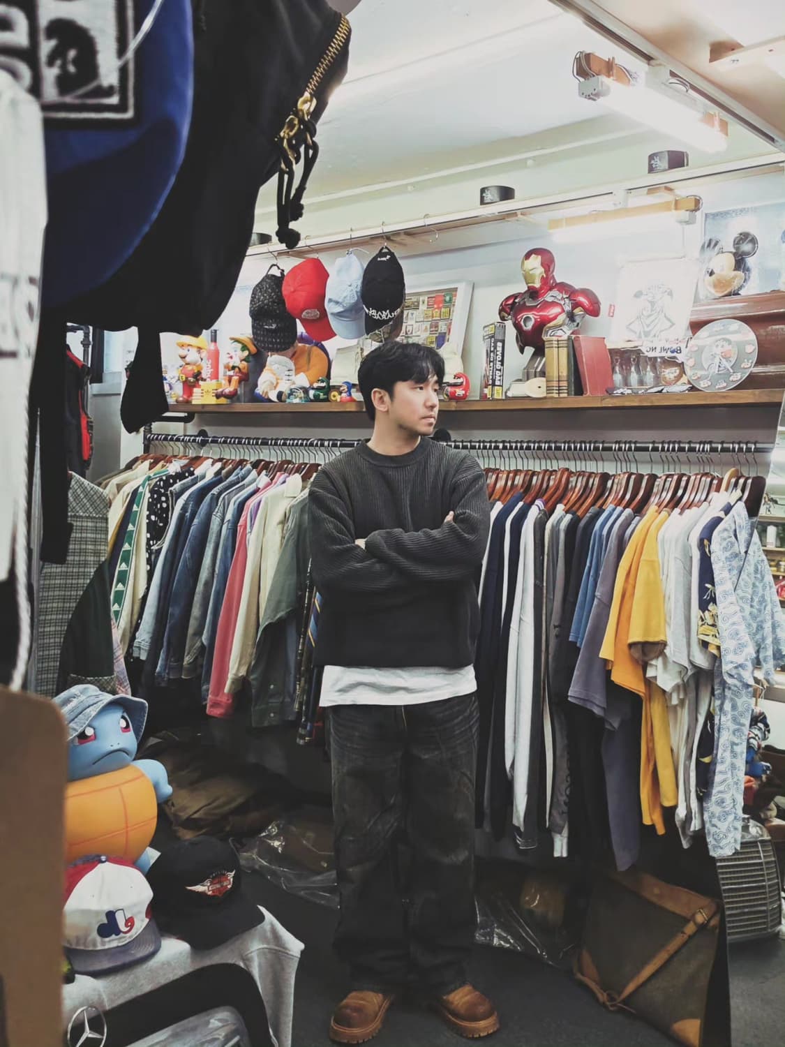 00's 리바이스 503 블랙 데님팬츠 상품이미지1