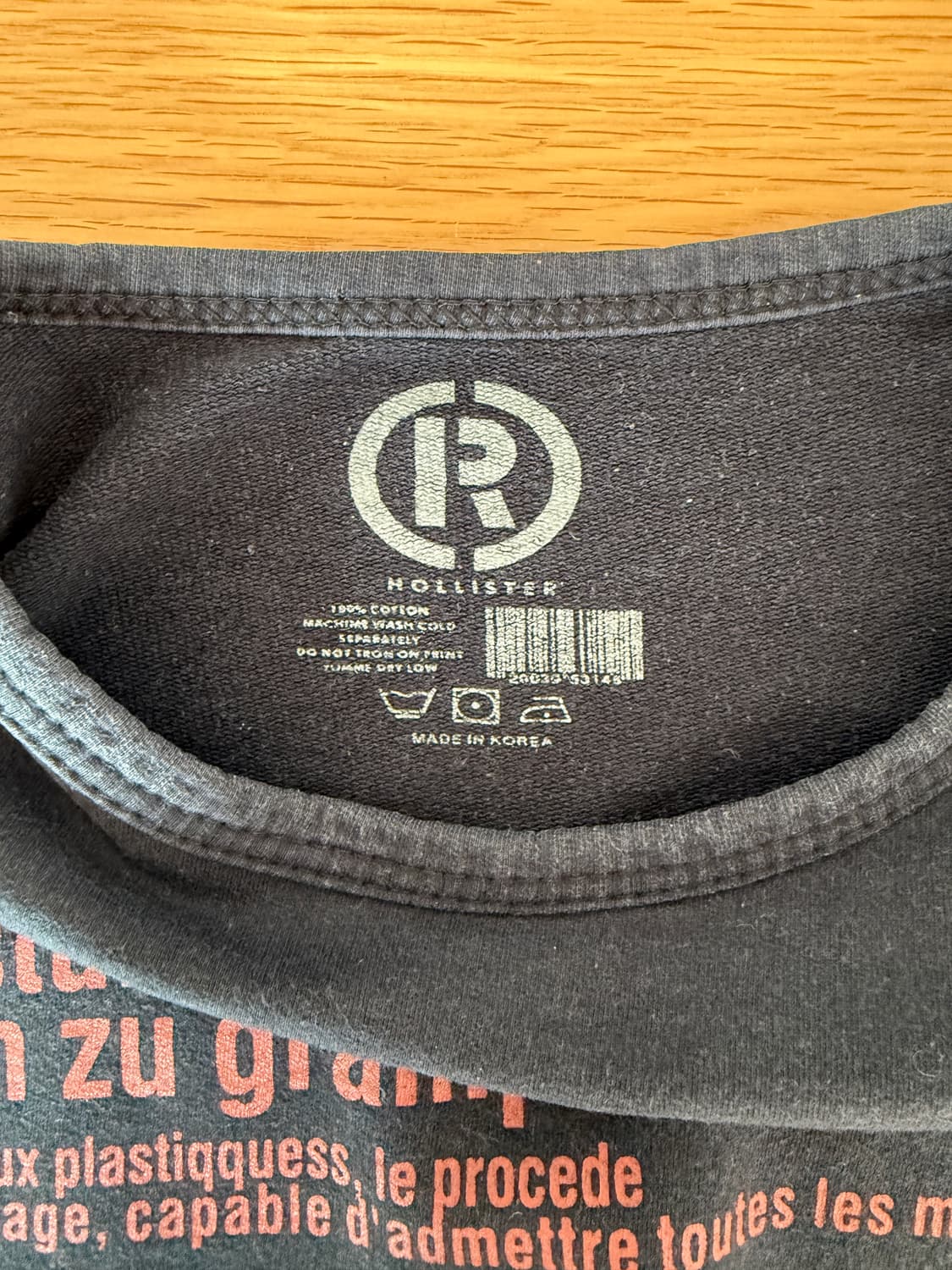 홀리스터(HOLLISTER) 롱슬리브 상품이미지5