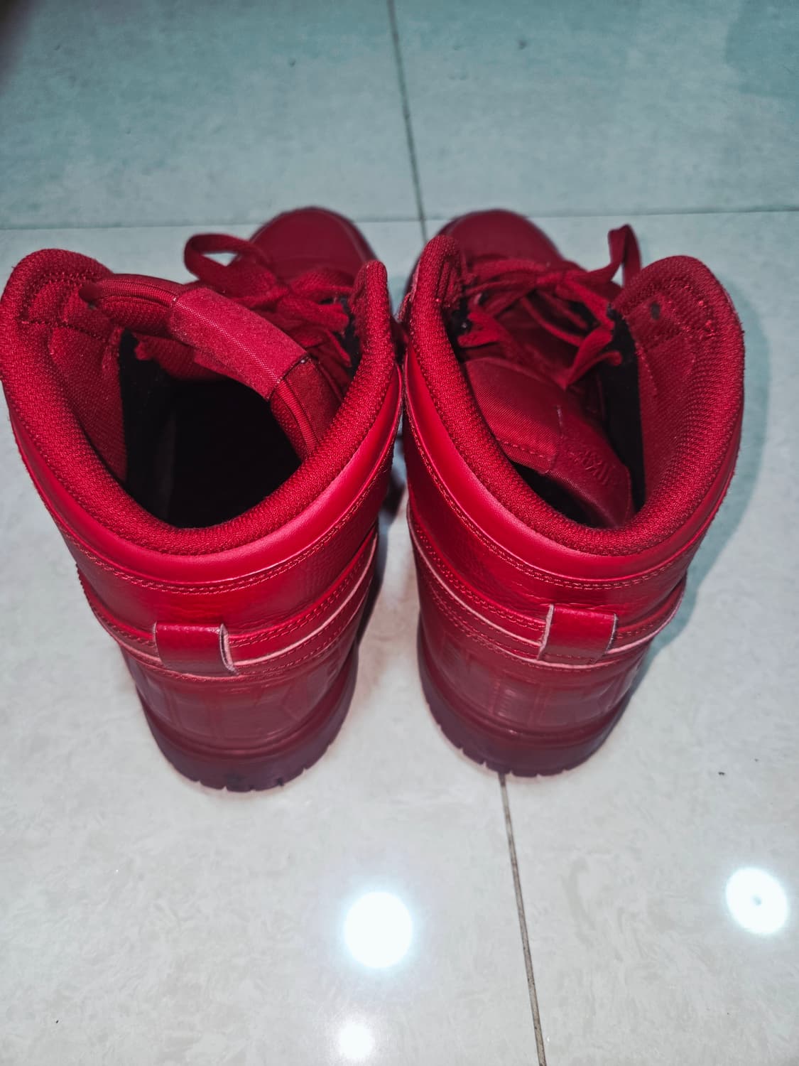 Nike BIG NIKE HIGH 짐레드 덩크 SNEAKER 285 상품이미지5