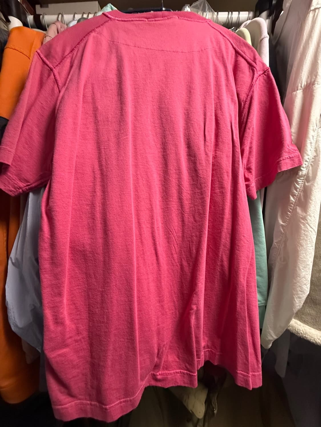 스톤아일랜드 FISSATO 다잉 자수로고 패치 반팔티셔츠 상품이미지2