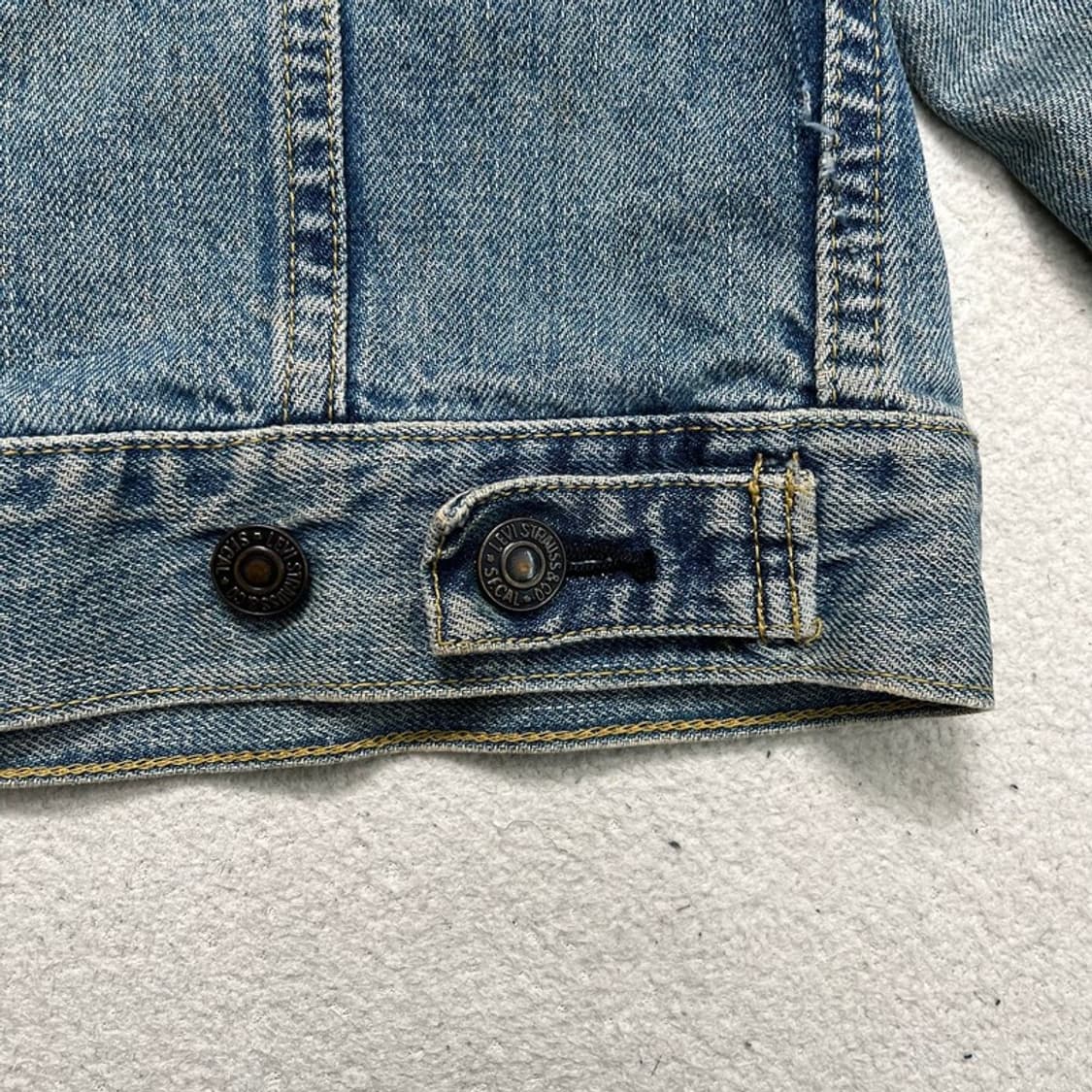  LEVI'S 올드스쿨 빅E 데님 트러거 자켓 36 상품이미지6