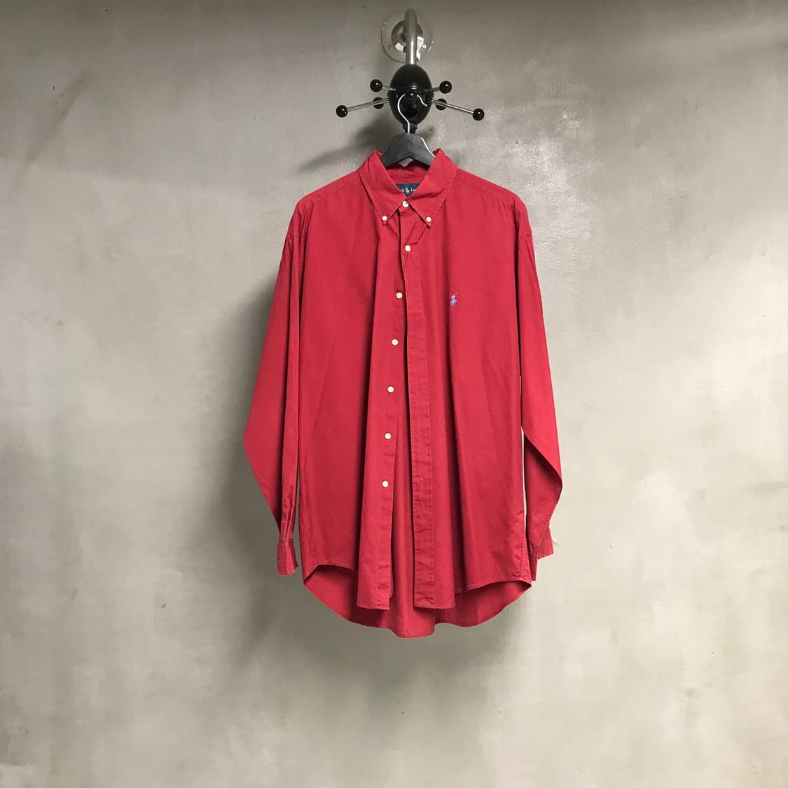 폴로 랄프로렌 셔츠 레드 L 상품이미지1