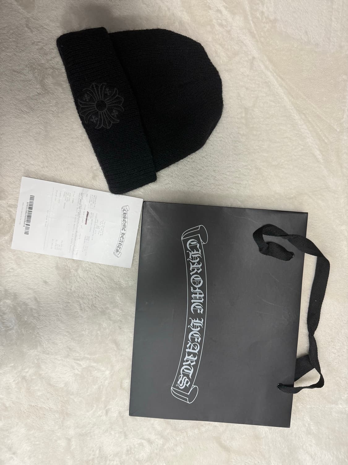 크롬하츠 울 비니 블랙 블랠 상품이미지3