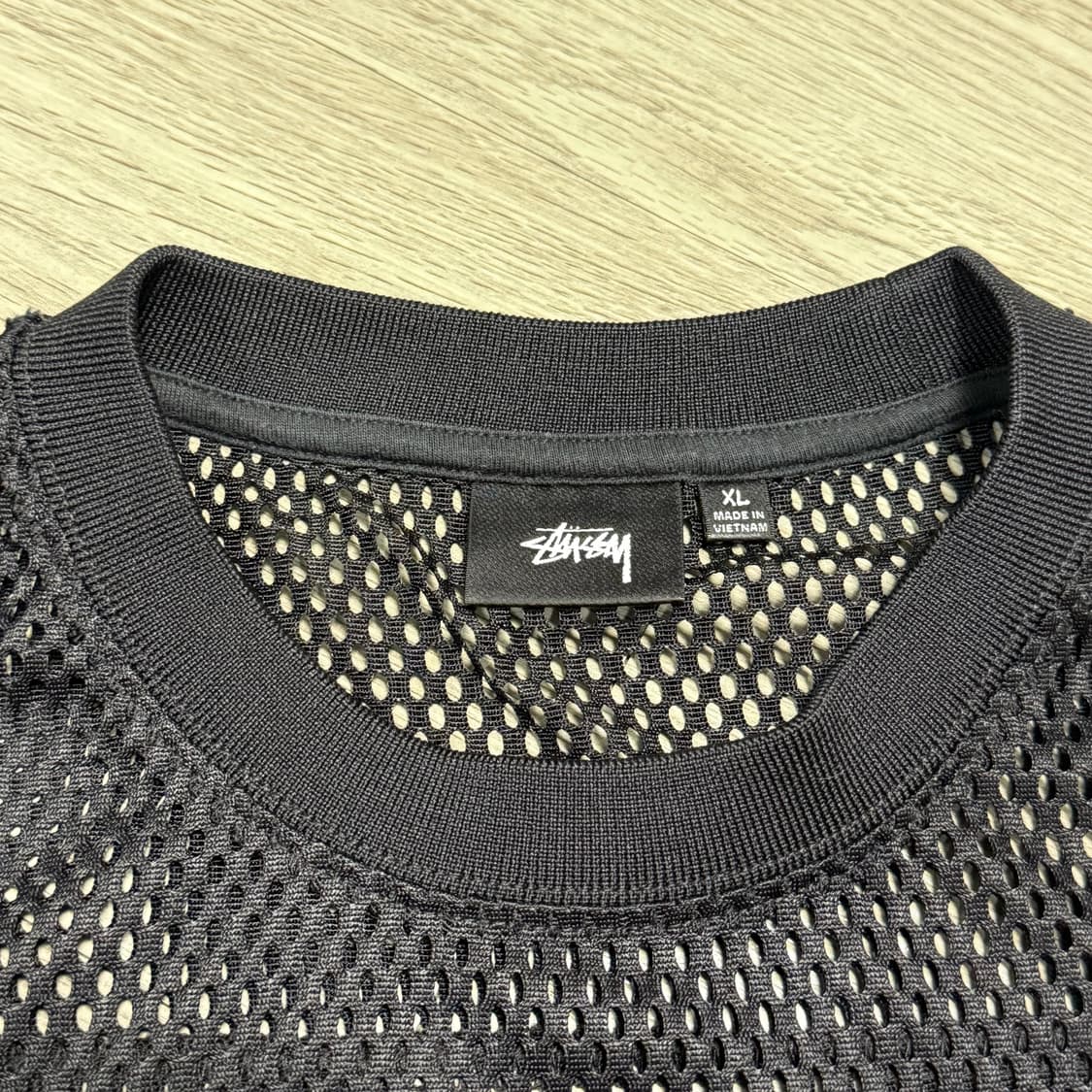 Stussy 팀 져지 80 블랙 상품이미지4