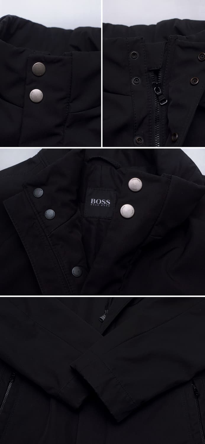 휴고 보스 블랙 하드쉘 레인 코트 자켓 (48 / 100) 상품이미지9