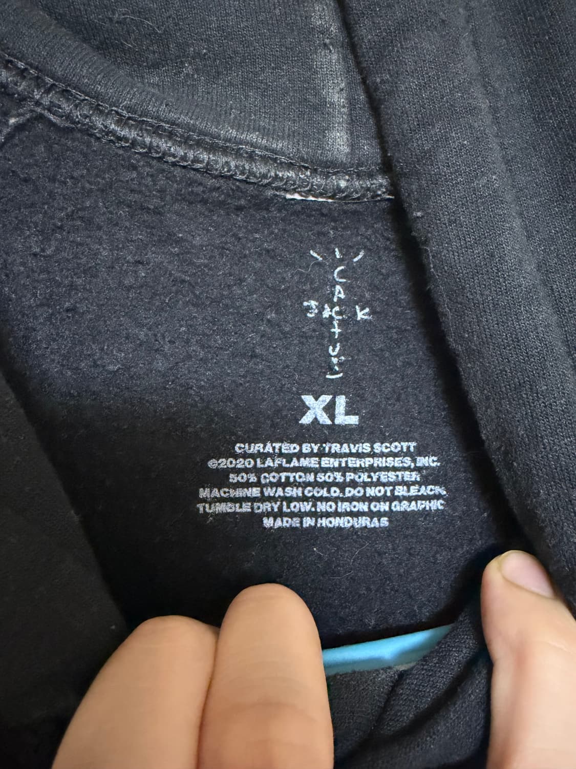 XL 트래비스스캇 x 맥도날드 머천 애플파이 후드 상품이미지3