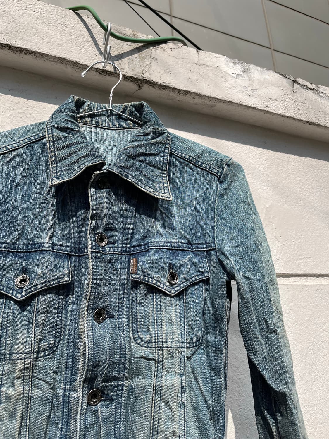 5351 주름 데님 재킷    상품이미지4