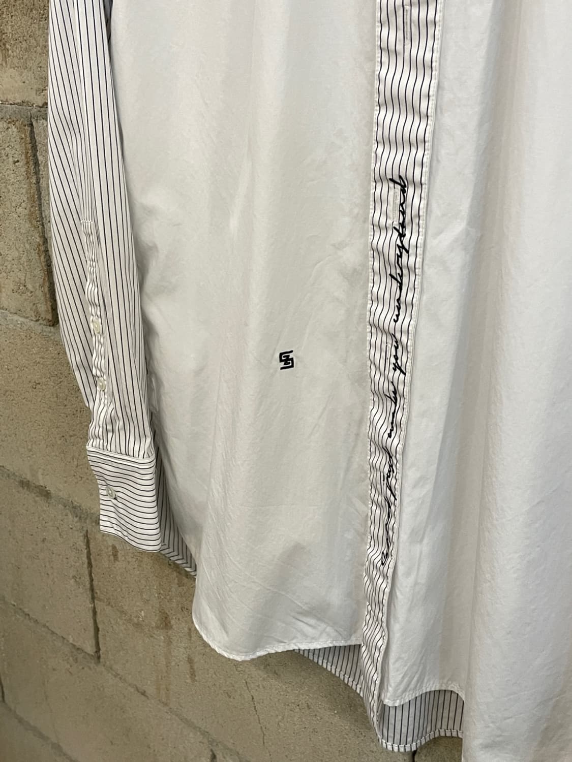 송지오 옴므 타이 카라 셔츠 상품이미지3