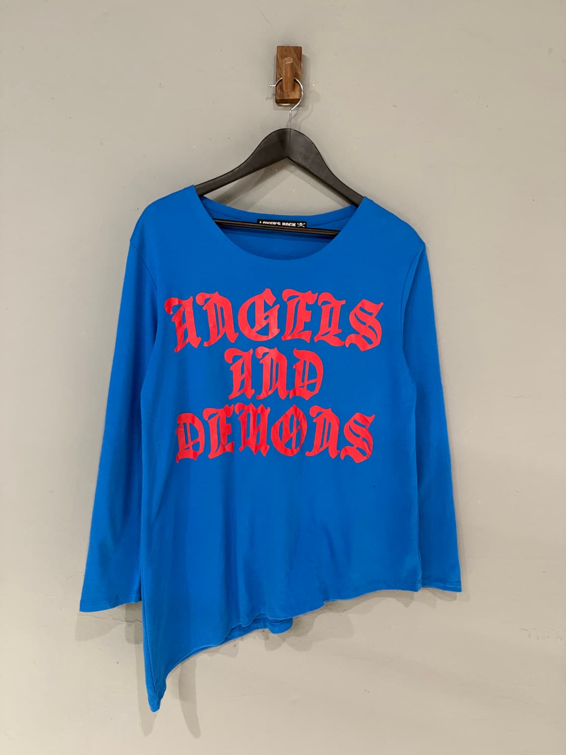 Lover's rock diagonal printing top 상품이미지4