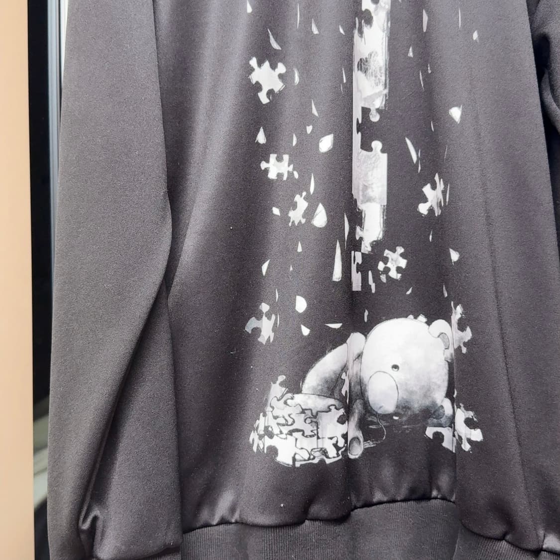 ankorock 유키무라 퇴폐 크로스 풀오버 파카 중성계 고스 일브 상품이미지5