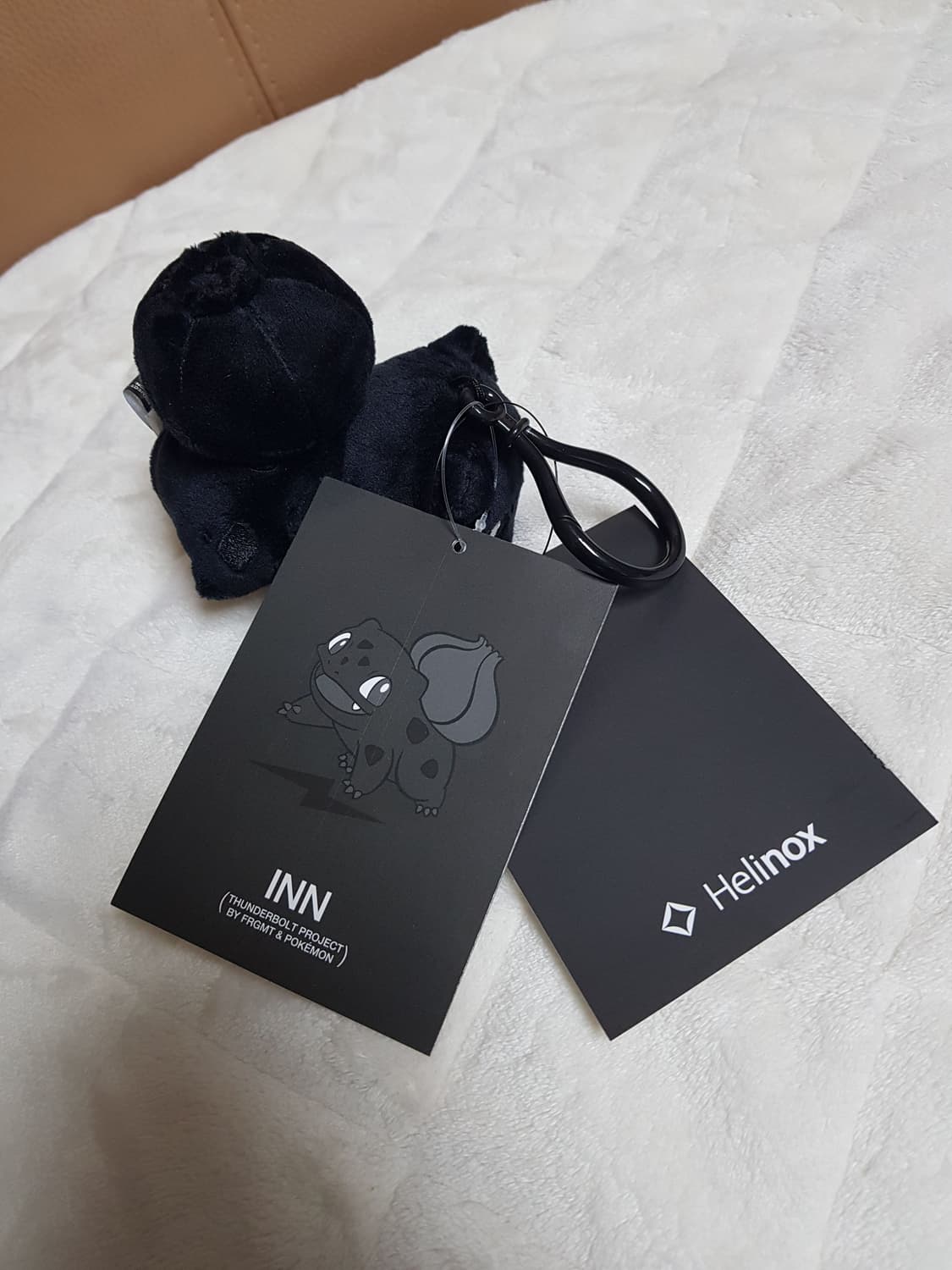 프라그먼트 포켓몬 이상해씨 인형 키링 블랙 상품이미지3