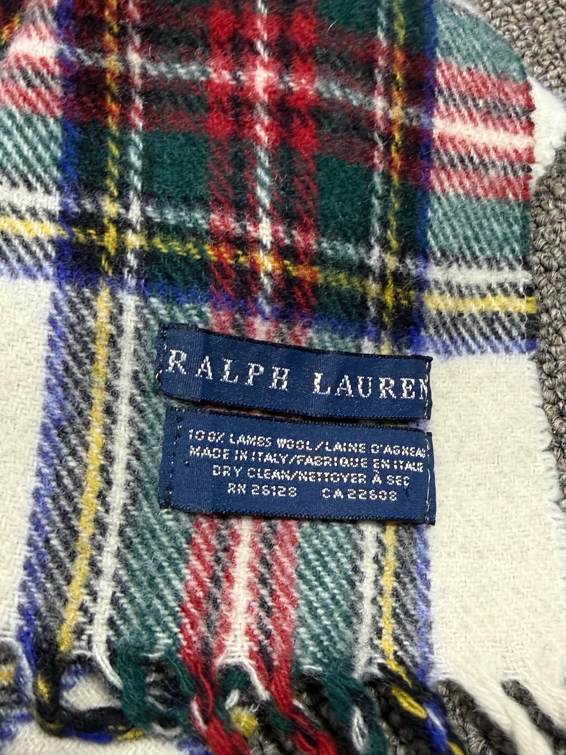 Polo Ralph Lauren 폴로 타탄체크 머플러 상품이미지4