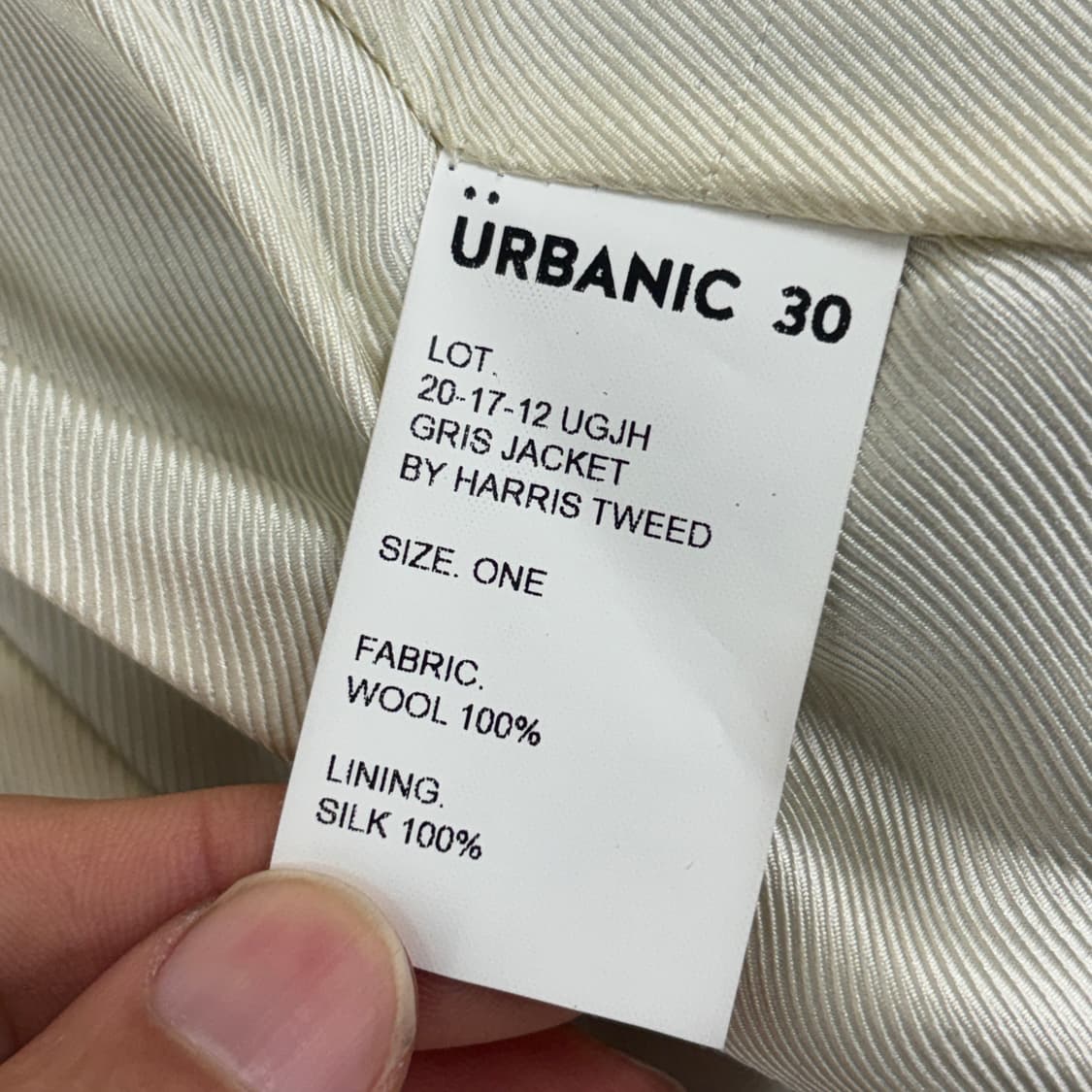 얼바닉30 해리스트위드 자켓 상품이미지6
