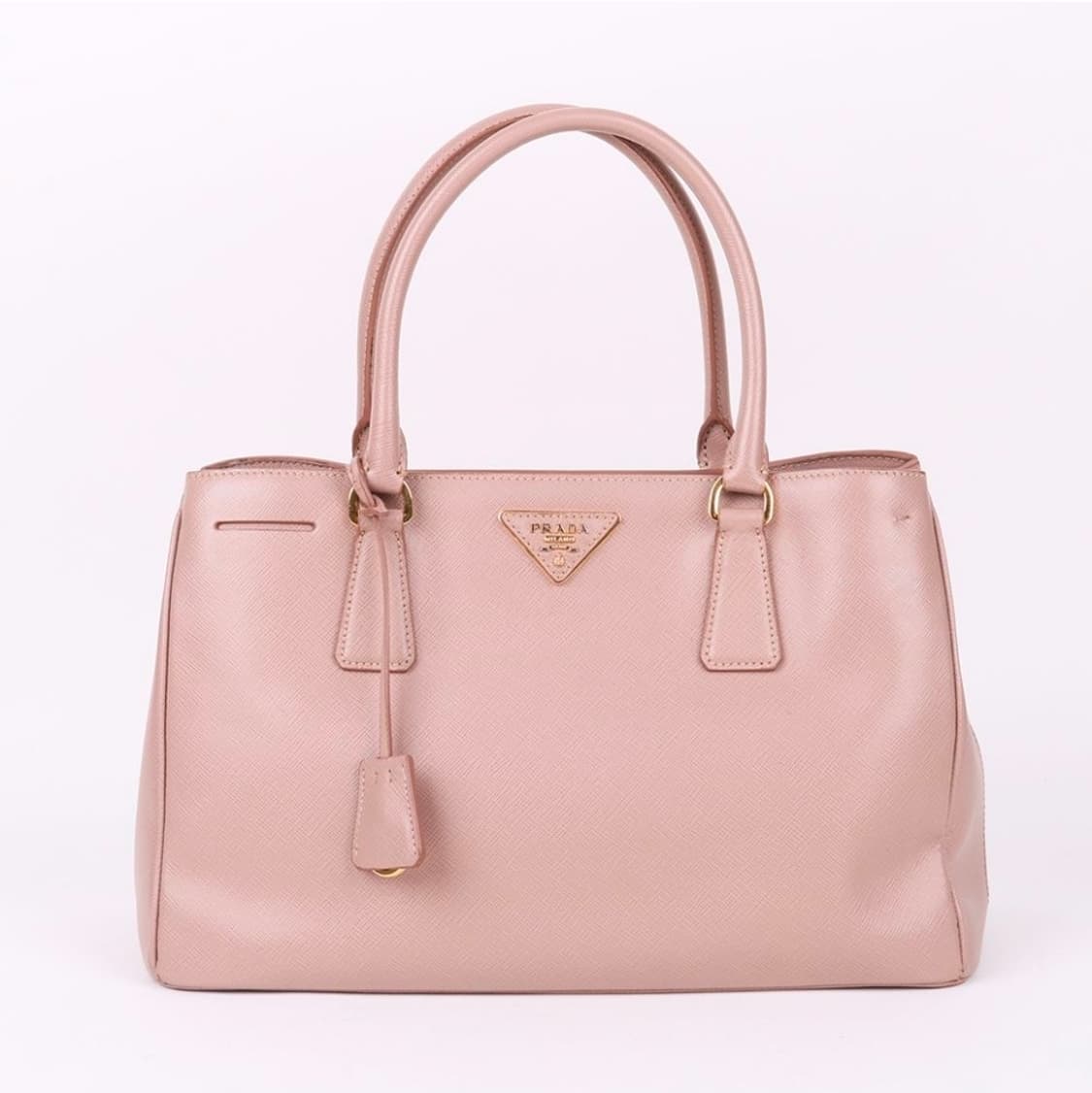 프라다 BN1874 인디핑크 사피아노 럭스 토트백, 스트랩 상품이미지1