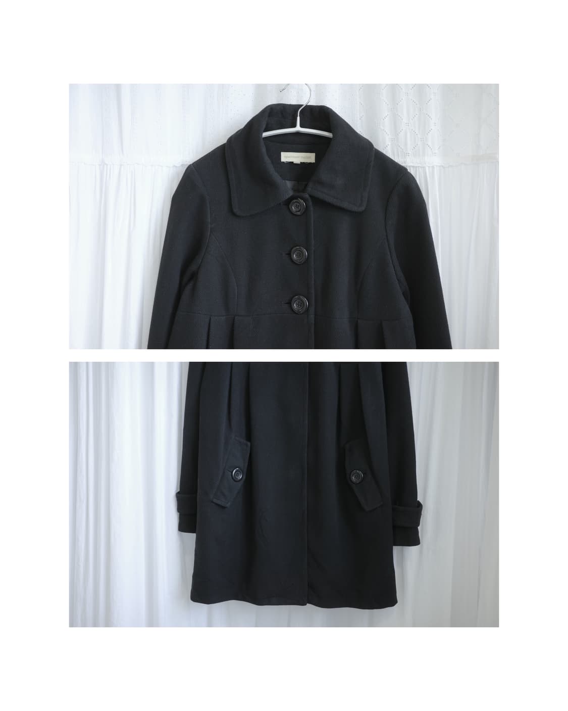 Apartment market black coat 상품이미지4