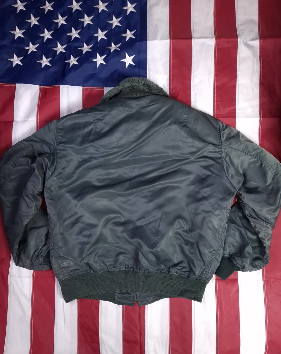 80's 국군 장교용 MA-1 항공자켓 상품이미지6