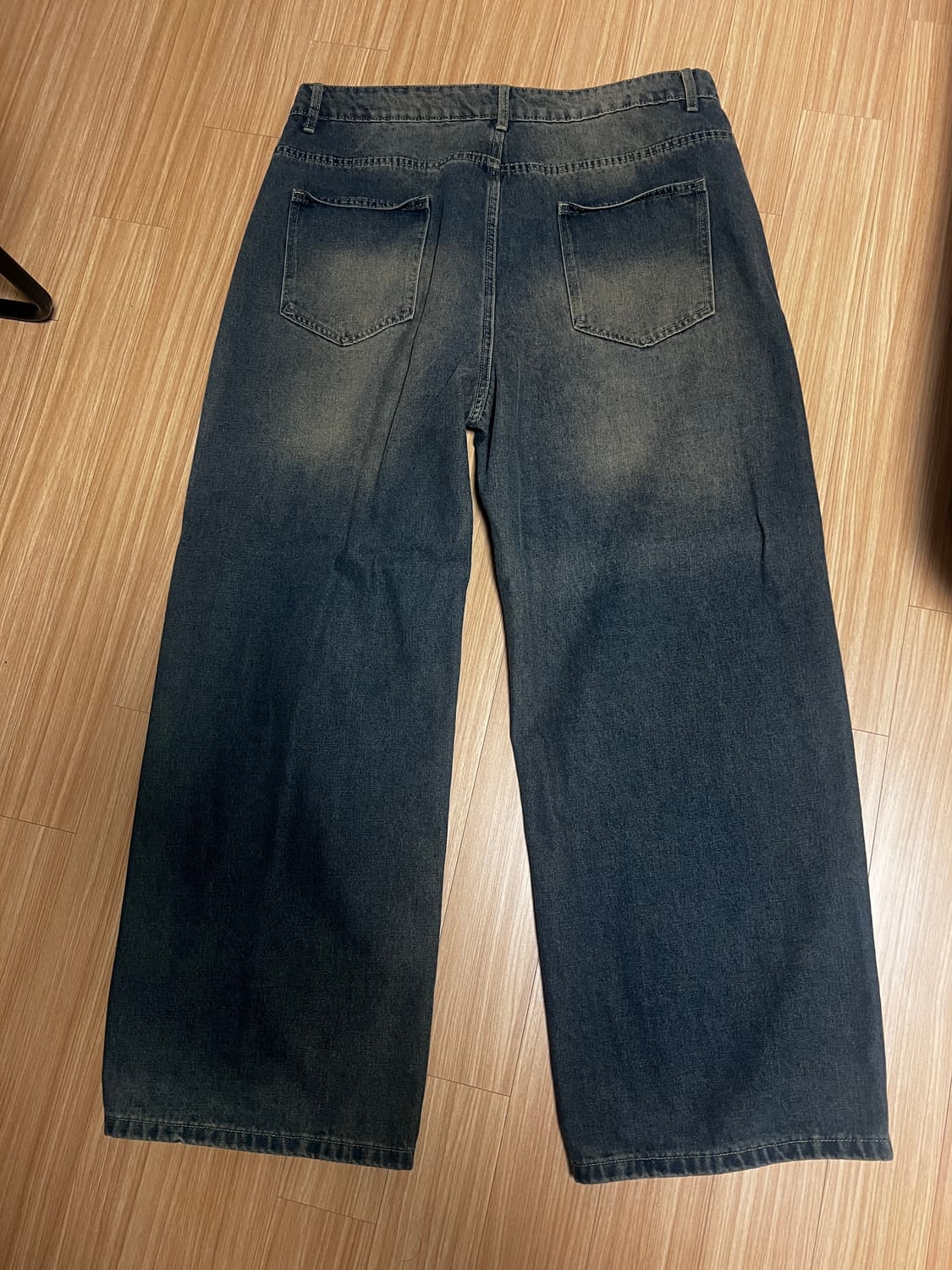 AURENCE ARCHIVE Yellow Washed Denim Pant 상품이미지2